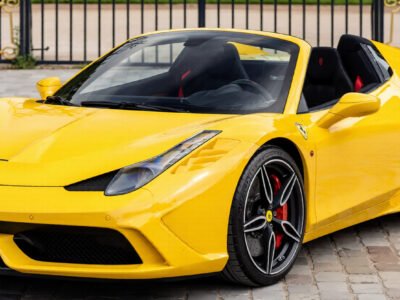 How a $14.5 Million Giallo Modena Ferrari F50 Rewrote the Record Books at Mecum Monterey