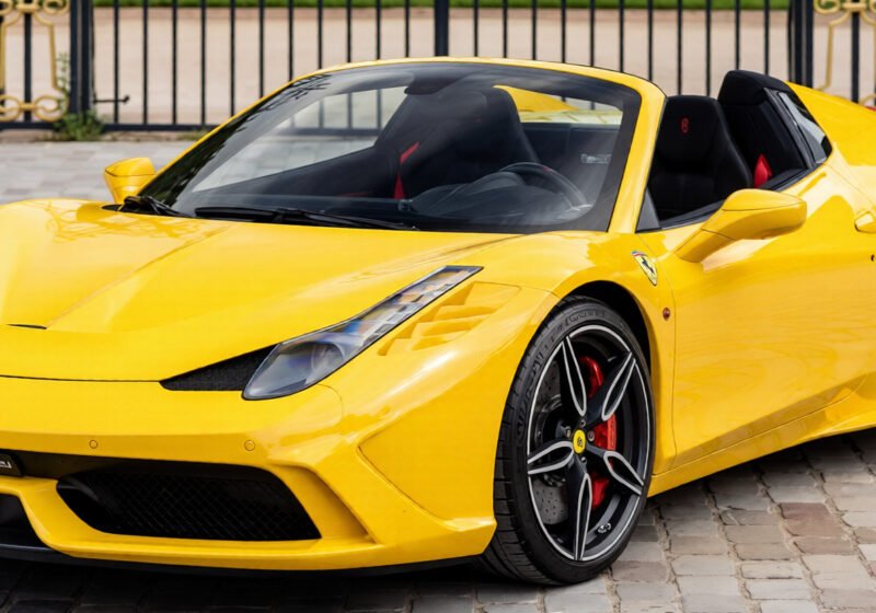 How a $14.5 Million Giallo Modena Ferrari F50 Rewrote the Record Books at Mecum Monterey
