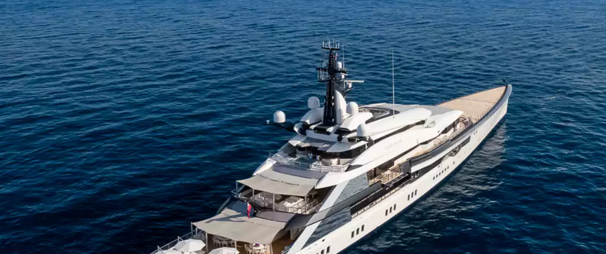 Bravo Eugenia superyacht owned by Jerry Jones