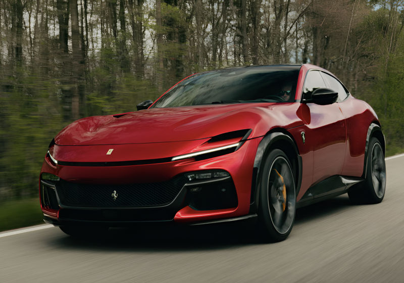 The Ferrari Purosangue That Seats Four and Still Can Screams Past 8,000 RPM
