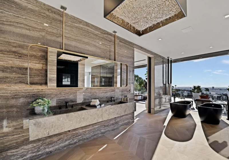 The Flicker Estate: a $68 Million Los Angeles Hollywood Hills Spec Mansion
